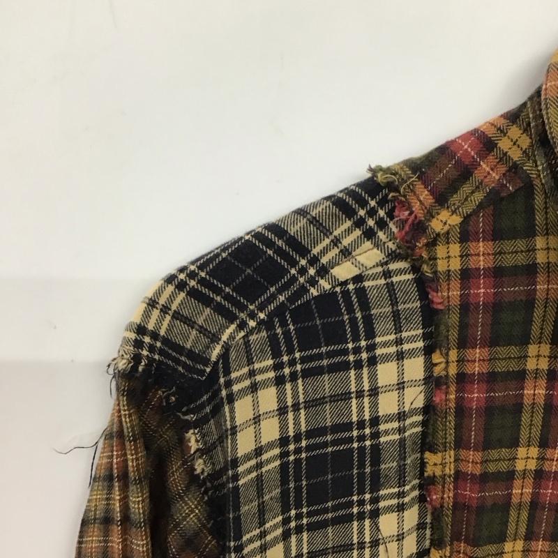 ニコアンド niko and... シャツ、ブラウス 長袖 M チェック マルチカラー / マルチカラー / multicolor レディース USED 古着 中古 10156252