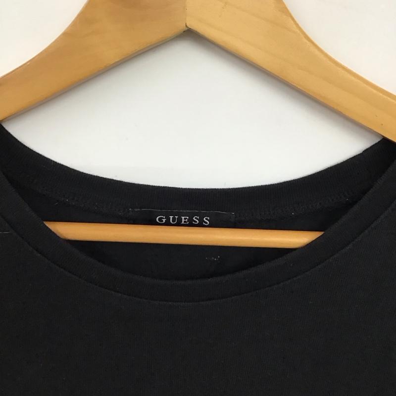 ゲス Guess ワンピース ミニスカート S ロゴ、文字 X プリント 黒 / ブラック / black レディース USED 古着 中古 10156253