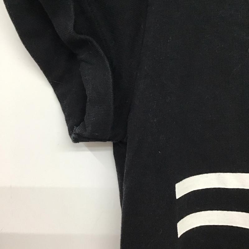 ゲス Guess ワンピース ミニスカート S ロゴ、文字 X プリント 黒 / ブラック / black レディース USED 古着 中古 10156253
