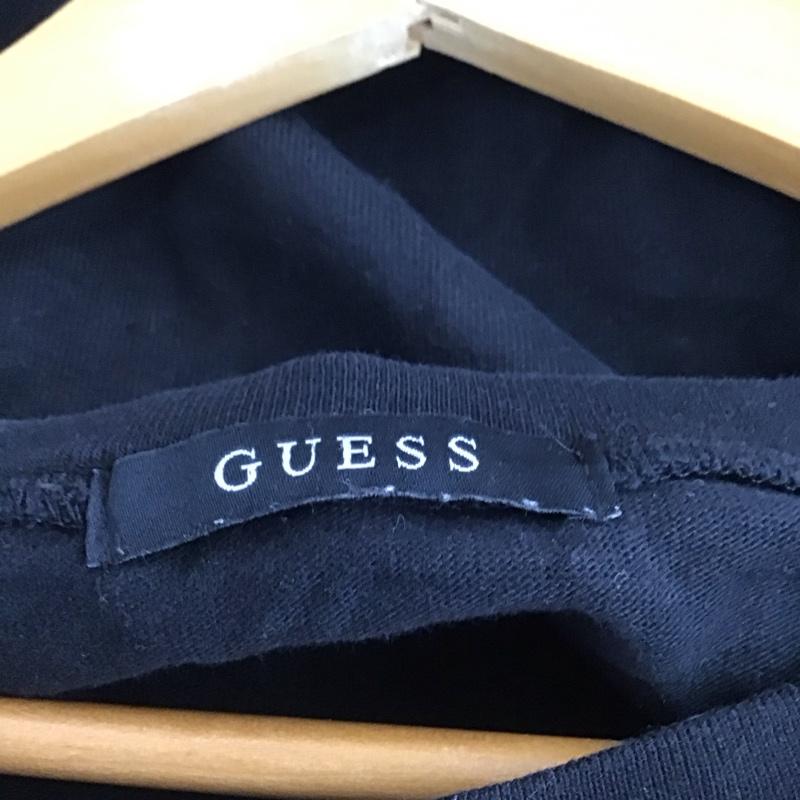 ゲス Guess ワンピース ミニスカート S ロゴ、文字 X プリント 黒 / ブラック / black レディース USED 古着 中古 10156253
