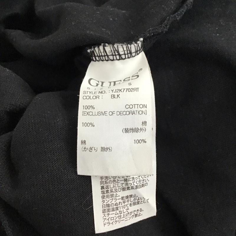 ゲス Guess ワンピース ミニスカート S ロゴ、文字 X プリント 黒 / ブラック / black レディース USED 古着 中古 10156253