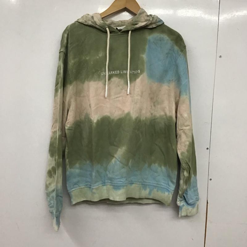 ザラ ZARA パーカー 長袖 S ロゴ、文字 マルチカラー / マルチカラー / multicolor メンズ USED 古着 中古 10156256