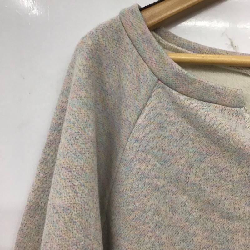 ジーナシス JEANASIS トレーナー 長袖 FREE  マルチカラー / マルチカラー / multicolor レディース USED 古着 中古 10156261