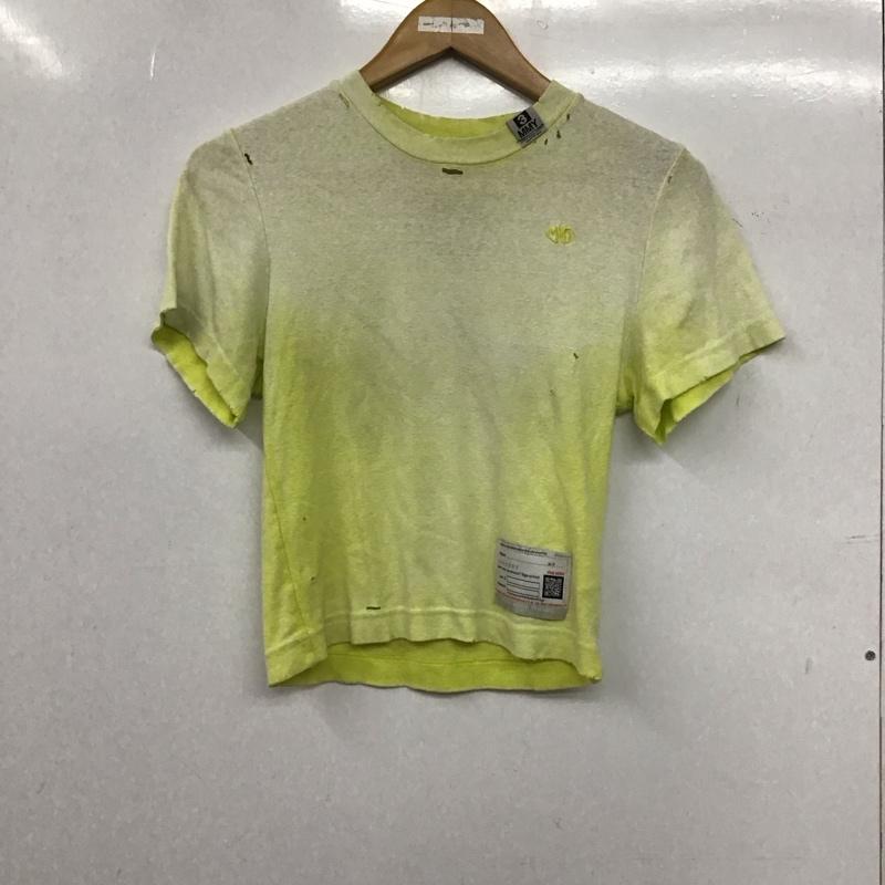 メゾンミハラヤスヒロ Maison MIHARA YASUHIRO Tシャツ 半袖 B13TS562 ロゴ刺繍入りTシャツ 38 総柄 マルチカラー / マルチカラー / multicolor レディース USED 古着 中古 10156264
