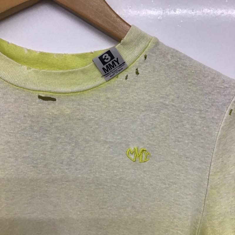 メゾンミハラヤスヒロ Maison MIHARA YASUHIRO Tシャツ 半袖 B13TS562 ロゴ刺繍入りTシャツ 38 総柄 マルチカラー / マルチカラー / multicolor レディース USED 古着 中古 10156264