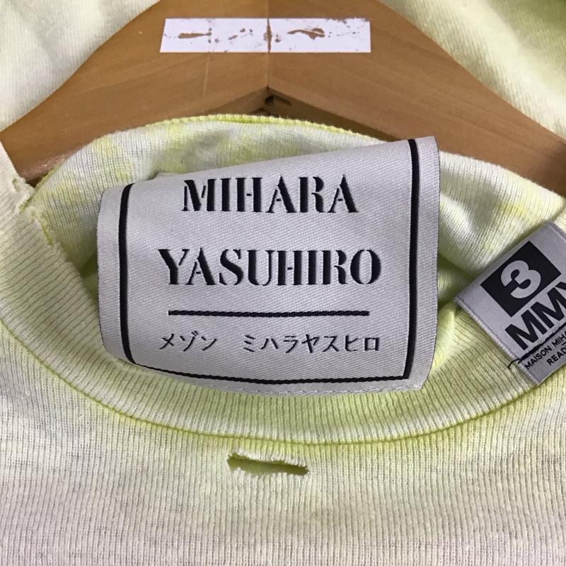 メゾンミハラヤスヒロ Maison MIHARA YASUHIRO Tシャツ 半袖 B13TS562 ロゴ刺繍入りTシャツ 38 総柄 マルチカラー / マルチカラー / multicolor レディース USED 古着 中古 10156264