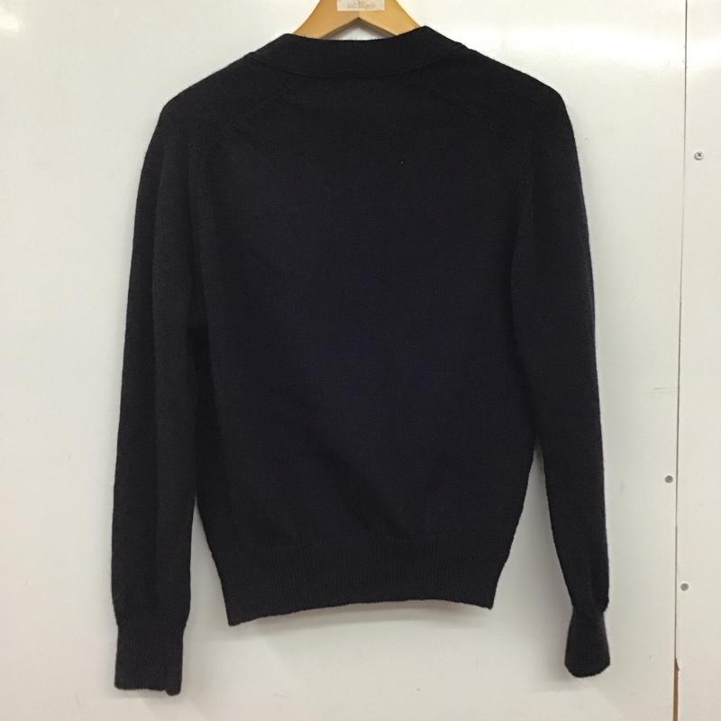 エムエイチエル MHL. カーディガン 長袖 タグ付 2 無地 黒 / ブラック / black レディース USED 古着 中古 10156265