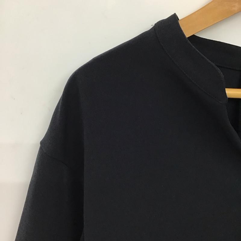 ナチュラルビューティーベーシック NATURAL BEAUTY BASIC カットソー 長袖 S 無地 黒 / ブラック / black レディース USED 古着 中古 10156266