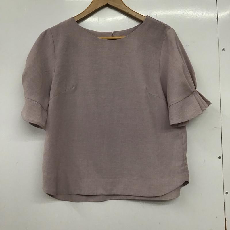 インデックス index カットソー 半袖 M 無地 桃 / ピンク / pink レディース USED 古着 中古 10156267