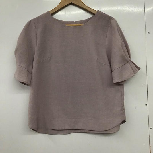インデックス index カットソー 半袖 M 無地 桃 / ピンク / pink レディース USED 古着 中古 10156267