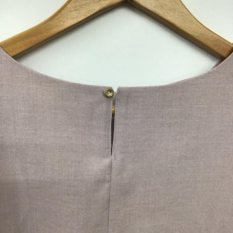インデックス index カットソー 半袖 M 無地 桃 / ピンク / pink レディース USED 古着 中古 10156267