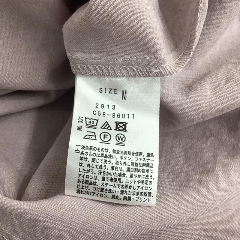 インデックス index カットソー 半袖 M 無地 桃 / ピンク / pink レディース USED 古着 中古 10156267