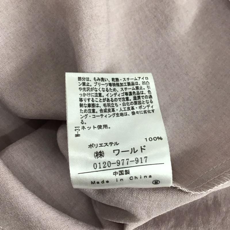 インデックス index カットソー 半袖 M 無地 桃 / ピンク / pink レディース USED 古着 中古 10156267