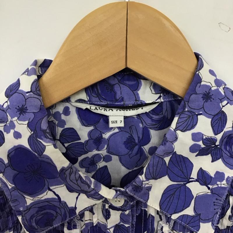 ローラ アシュレイ LAURA ASHLEY シャツ、ブラウス 七分袖 7 総柄 マルチカラー / マルチカラー / multicolor レディース USED 古着 中古 10156268