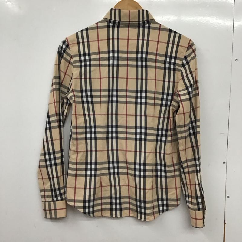 バーバリー BURBERRY シャツ、ブラウス 長袖 S チェック マルチカラー / マルチカラー / multicolor レディース USED 古着 中古 10156269