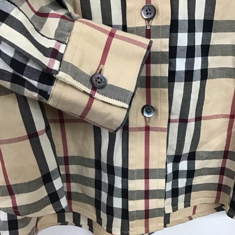バーバリー BURBERRY シャツ、ブラウス 長袖 S チェック マルチカラー / マルチカラー / multicolor レディース USED 古着 中古 10156269
