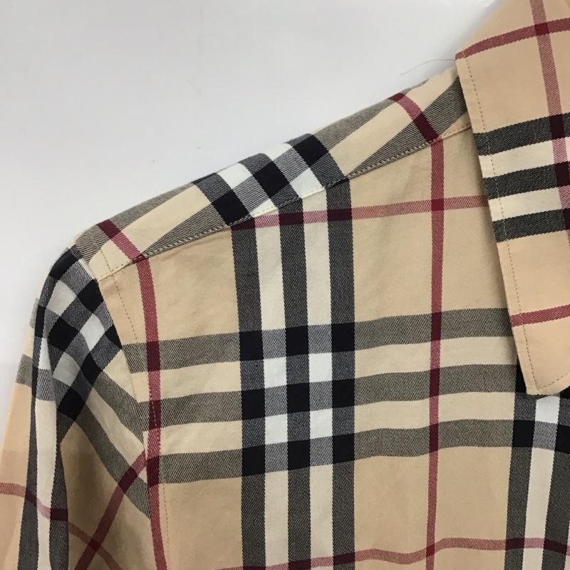 バーバリー BURBERRY シャツ、ブラウス 長袖 S チェック マルチカラー / マルチカラー / multicolor レディース USED 古着 中古 10156269