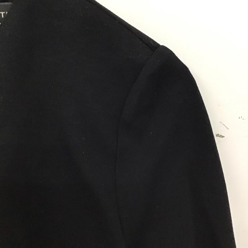 ジルスチュアート JILLSTUART カットソー 七分袖 M 無地 黒 / ブラック / black レディース USED 古着 中古 10156270