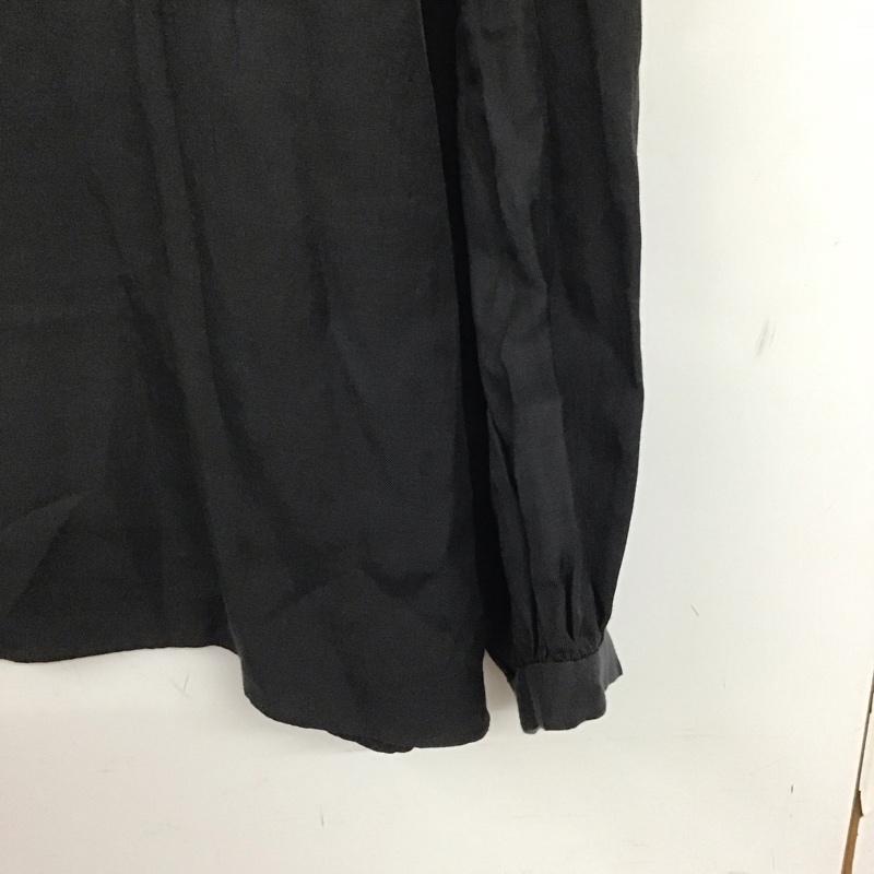 ジルスチュアート JILLSTUART カットソー 長袖 M 無地 黒 / ブラック / black レディース USED 古着 中古 10156271