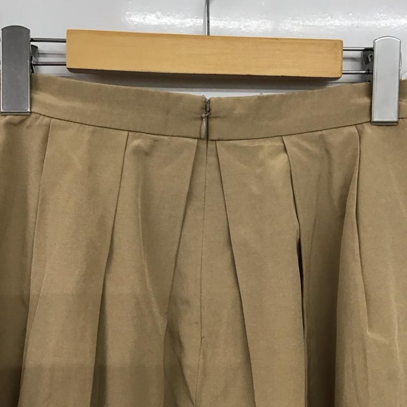 ナチュラルビューティーベーシック NATURAL BEAUTY BASIC スカート ひざ丈スカート S 無地 ベージュ / ベージュ / beige レディース USED 古着 中古 10156273