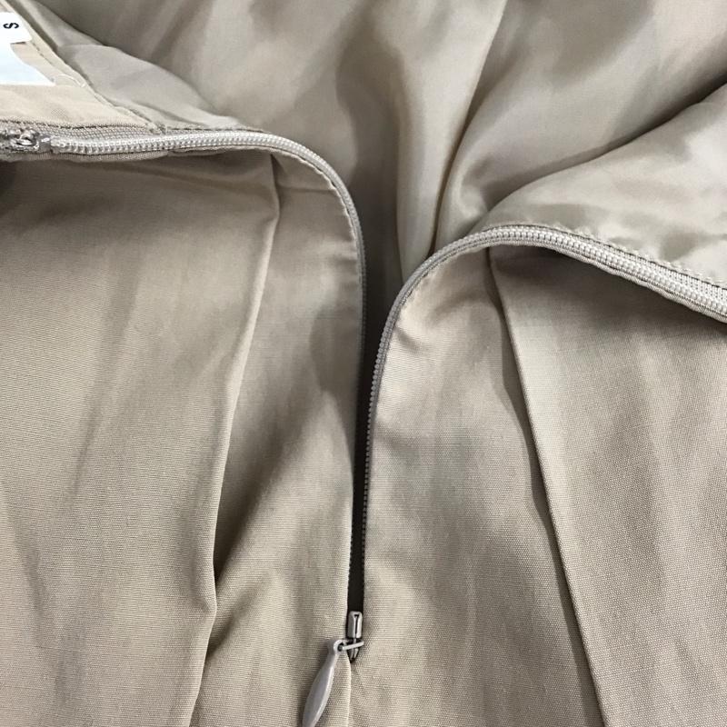 ナチュラルビューティーベーシック NATURAL BEAUTY BASIC スカート ひざ丈スカート S 無地 ベージュ / ベージュ / beige レディース USED 古着 中古 10156273