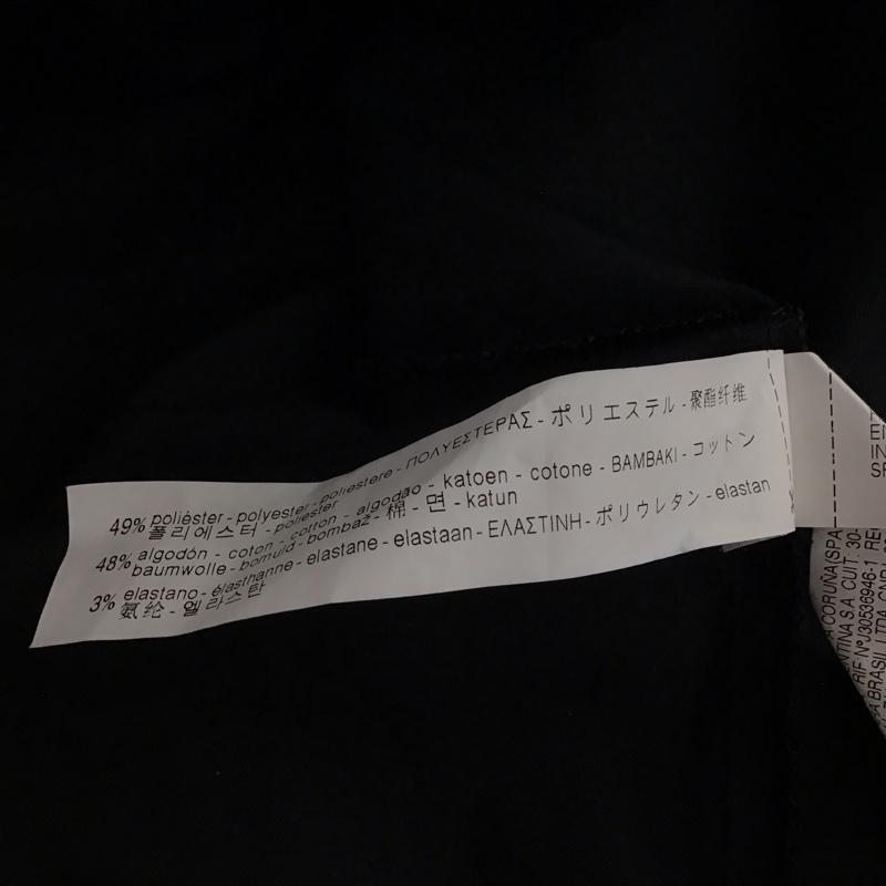 ザラベーシック ZARA BASIC スカート ひざ丈スカート M 無地 黒 / ブラック / black レディース USED 古着 中古 10156274