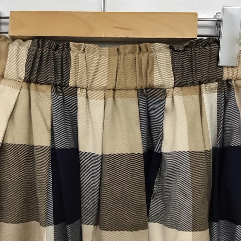 ブルーレーベル・クレストブリッジ BLUE LABEL CRESTBRIDGE スカート ひざ丈スカート 38 チェック マルチカラー / マルチカラー / multicolor レディース USED 古着 中古 10156276
