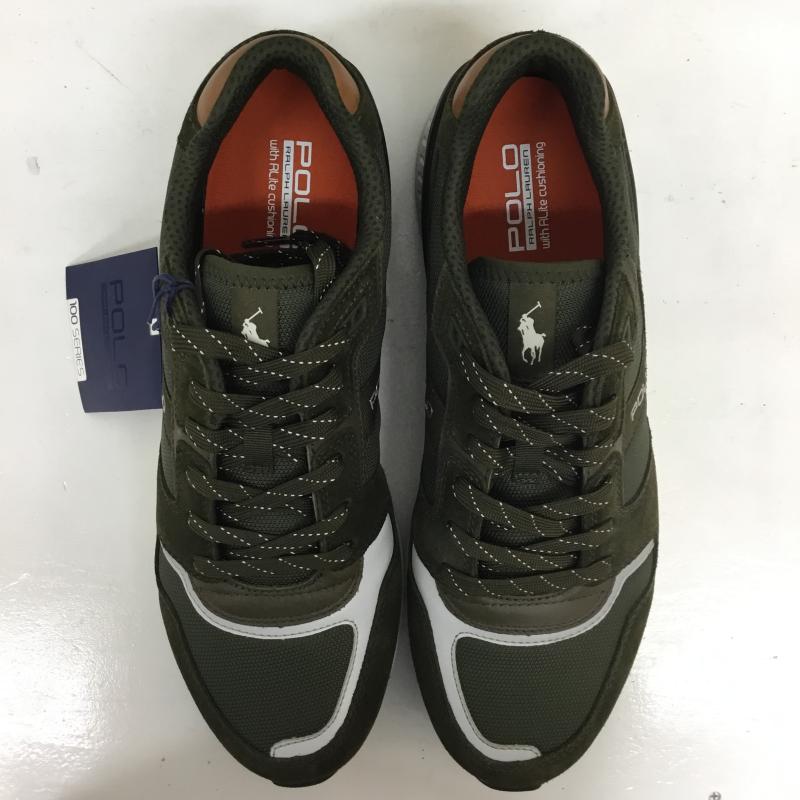 ポロラルフローレン POLO RALPH LAUREN スニーカー スニーカー Polo Ralph Lauren Train100-SK-ATH US：11 ロゴ、文字 緑 / グリーン / green メンズ USED 古着 中古 10156278