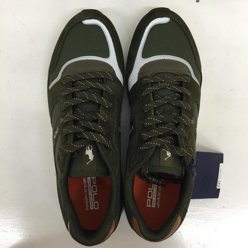 ポロラルフローレン POLO RALPH LAUREN スニーカー スニーカー Polo Ralph Lauren Train100-SK-ATH US：11 ロゴ、文字 緑 / グリーン / green メンズ USED 古着 中古 10156278