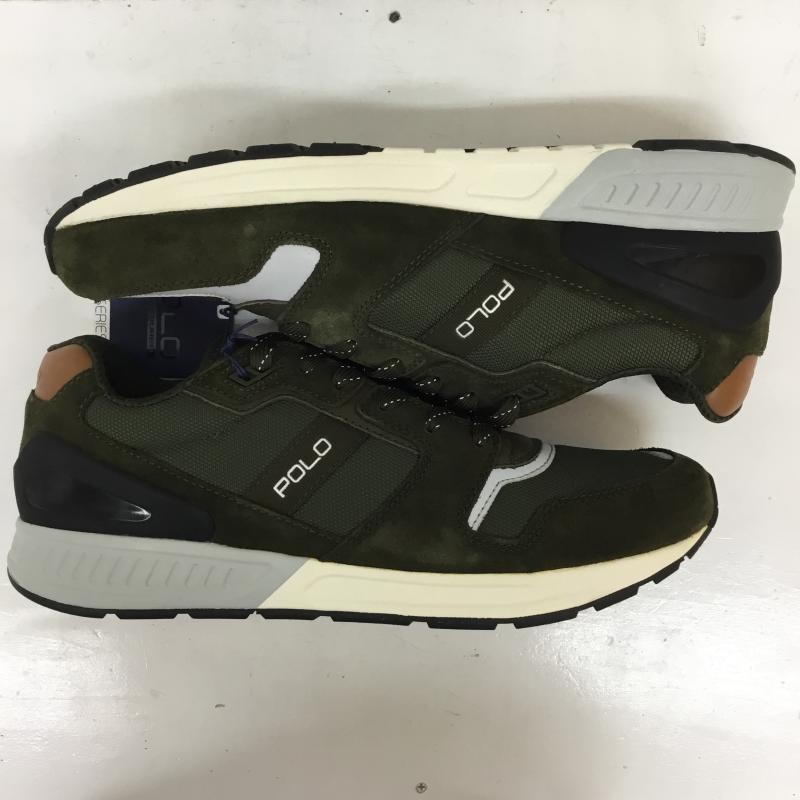 ポロラルフローレン POLO RALPH LAUREN スニーカー スニーカー Polo Ralph Lauren Train100-SK-ATH US：11 ロゴ、文字 緑 / グリーン / green メンズ USED 古着 中古 10156278
