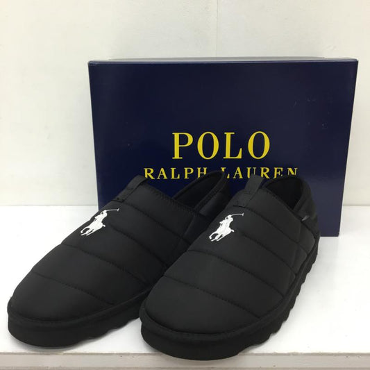ポロラルフローレン POLO RALPH LAUREN スリッポン スリッポン Polo Ralph Lauren Men s Reade Recycle Scuff Ii Slipper US：11 ロゴ、文字 黒 / ブラック / black メンズ USED 古着 中古 10156279