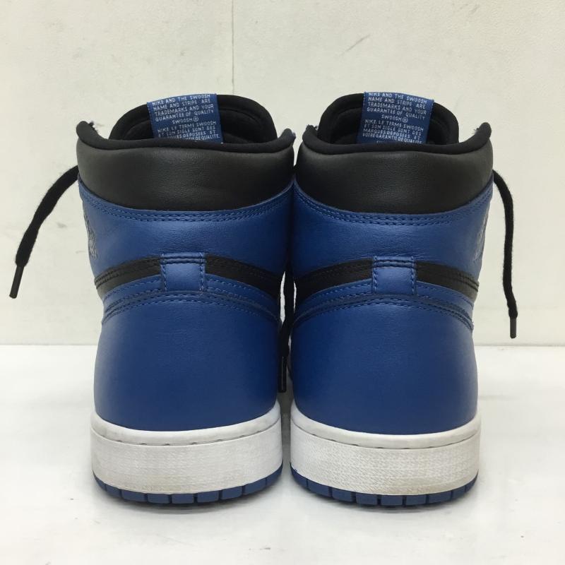 ナイキ NIKE スニーカー スニーカー Nike Air Jordan 1 Retro High OG Dark Marina Blue 555088-404 28.0cm ロゴ、文字 青 / ブルー / blue X 黒 / ブラック / black メンズ USED 古着 中古 10156280
