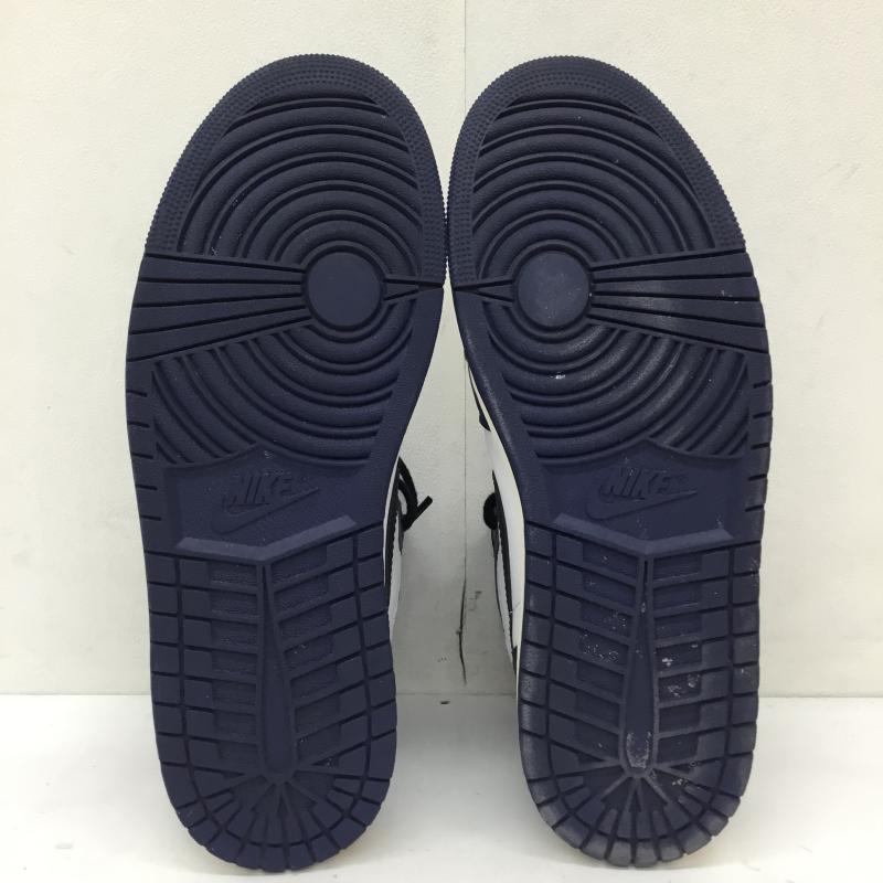 ナイキ NIKE スニーカー スニーカー Nike Air Jordan 1 Retro High OG Midnight Navy DZ5485-401 28.0cm ロゴ、文字 紺 / ネイビー / navy X 白 / ホワイト / white メンズ USED 古着 中古 10156281