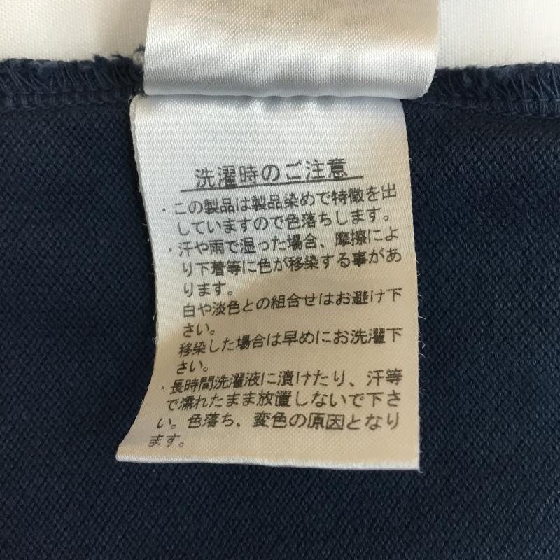 ラコステ LACOSTE カットソー 半袖 LACOSTE×DOORS MOSS STITCH S/S TEE 別注 L ロゴ、文字 青 / ブルー / blue メンズ USED 古着 中古 10156282
