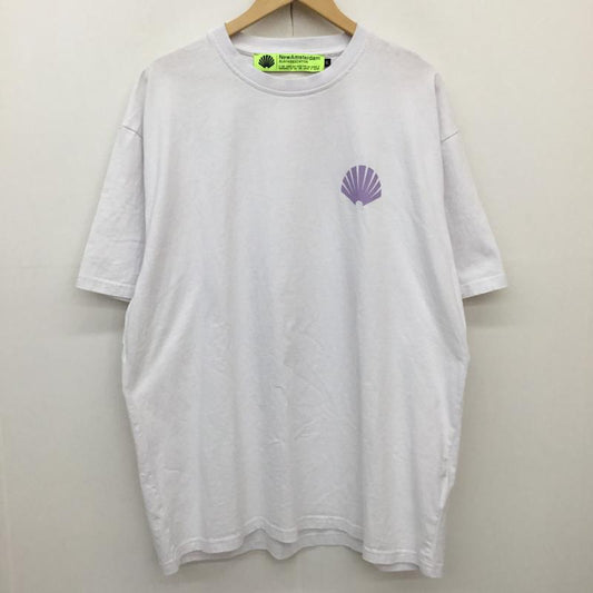 ＵＳフルギ US古着 Tシャツ 半袖 New Amsterdam LOGO TEE White XL ロゴ、文字 白 / ホワイト / white メンズ USED 古着 中古 10156283