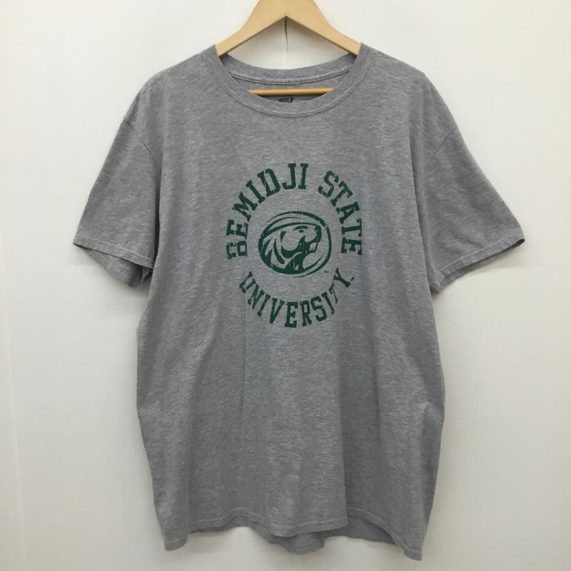 ユーズドクロージング used clothes Tシャツ 半袖 BEMID STATE UNIVERSITY Tシャツ グレー XL ロゴ、文字 灰 / グレー / gray メンズ USED 古着 中古 10156286