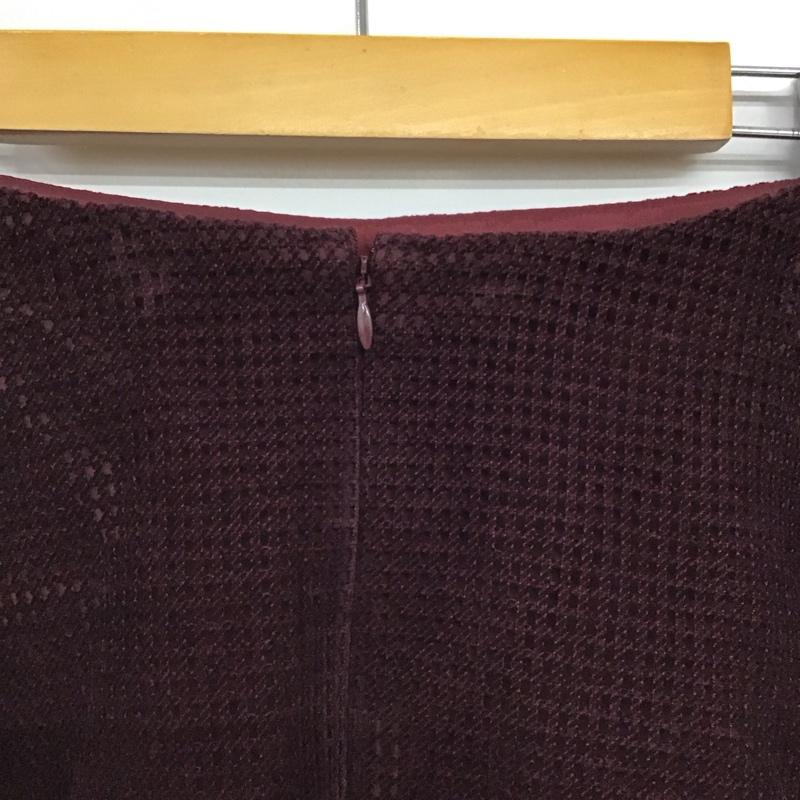 ジルスチュアート JILLSTUART スカート ミニスカート 0 無地 紫 / パープル / purple レディース USED 古着 中古 10156289