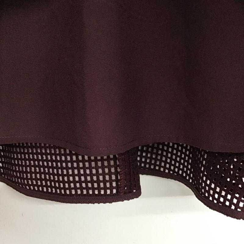 ジルスチュアート JILLSTUART スカート ミニスカート 0 無地 紫 / パープル / purple レディース USED 古着 中古 10156289
