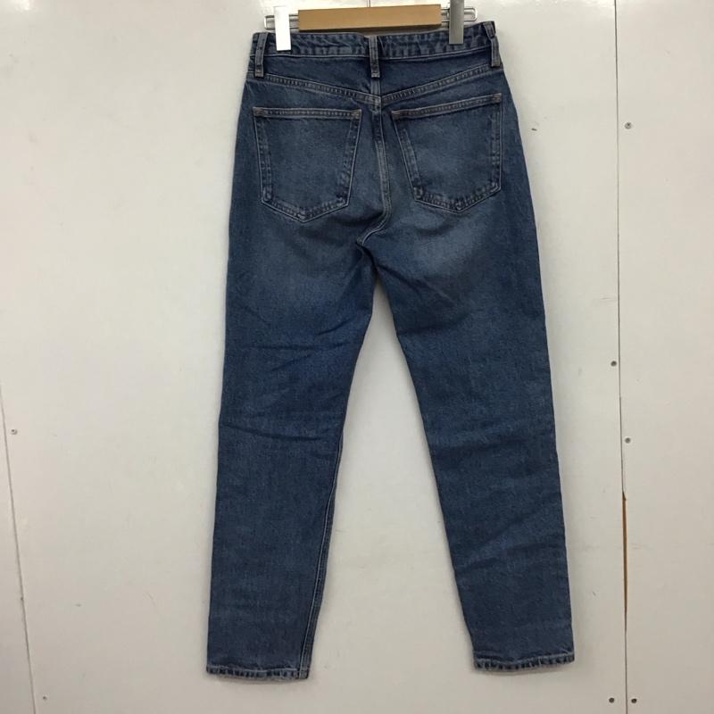 ザラ ZARA パンツ デニム、ジーンズ 34 無地 水色 / ライトブルー / レディース USED 古着 中古 10156292
