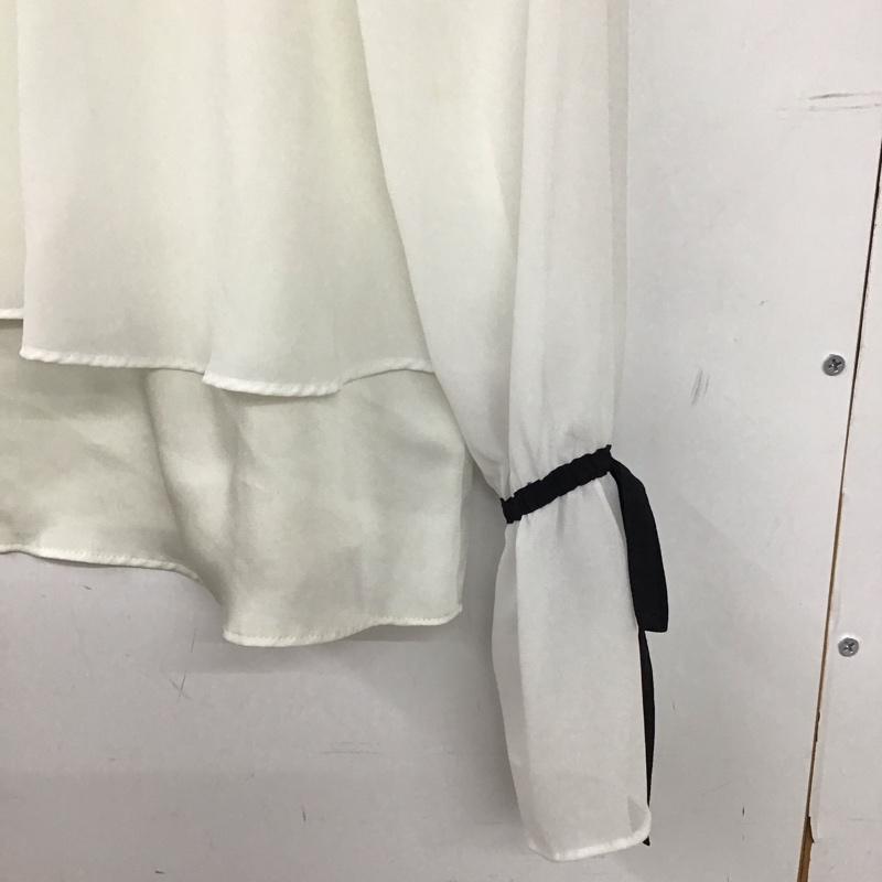 ジルスチュアート JILLSTUART シャツ、ブラウス 長袖 M 無地 白 / ホワイト / white レディース USED 古着 中古 10156293