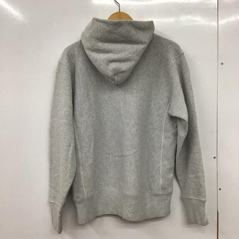 チャンピオン Champion パーカー 長袖 長袖パーカー プルオーバーパーカー スウェット L 無地 灰 / グレー / gray メンズ USED 古着 中古 10156296