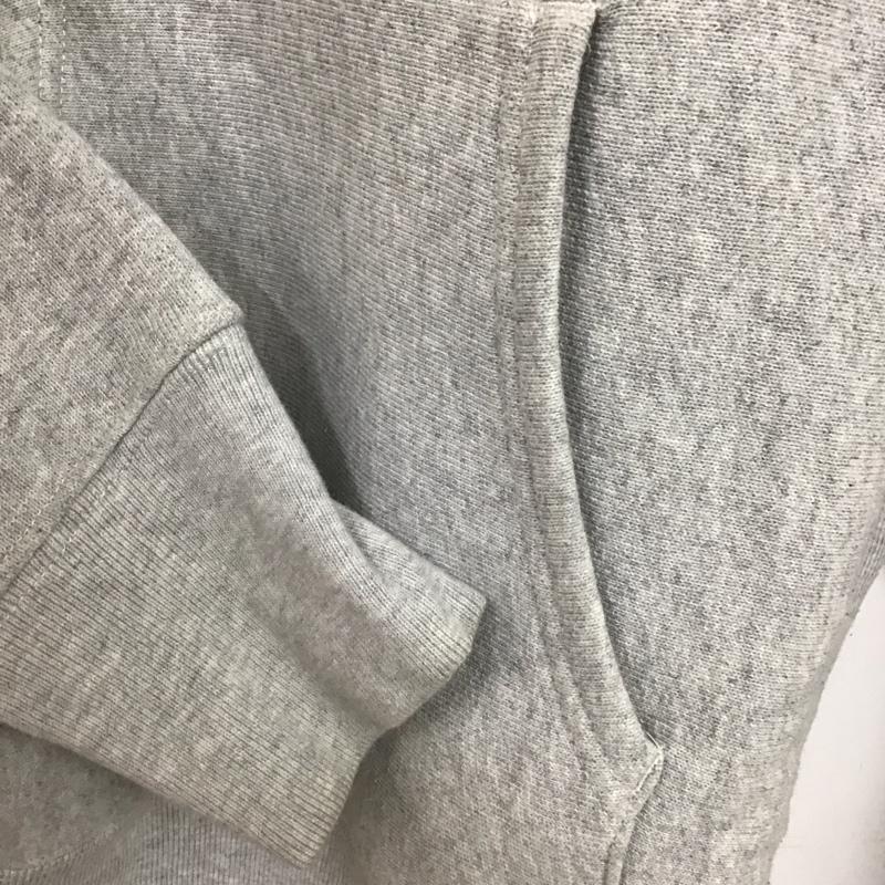 チャンピオン Champion パーカー 長袖 長袖パーカー プルオーバーパーカー スウェット L 無地 灰 / グレー / gray メンズ USED 古着 中古 10156296