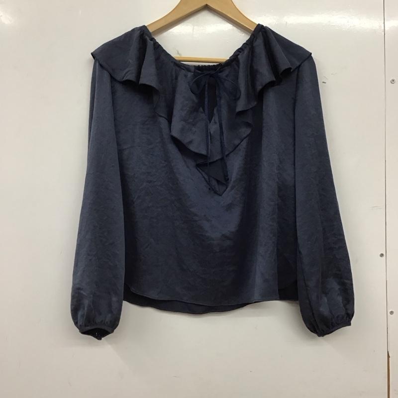 ジルスチュアート JILLSTUART シャツ、ブラウス 長袖 XS 無地 青 / ブルー / blue レディース USED 古着 中古 10156297
