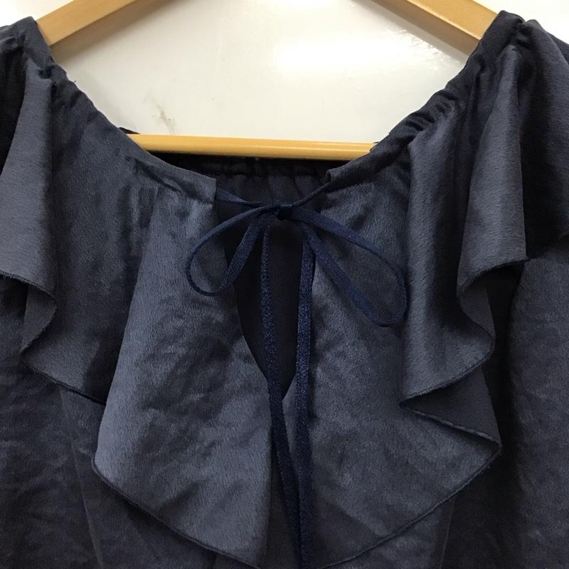 ジルスチュアート JILLSTUART シャツ、ブラウス 長袖 XS 無地 青 / ブルー / blue レディース USED 古着 中古 10156297