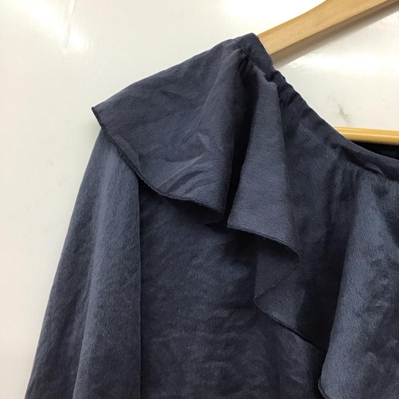 ジルスチュアート JILLSTUART シャツ、ブラウス 長袖 XS 無地 青 / ブルー / blue レディース USED 古着 中古 10156297