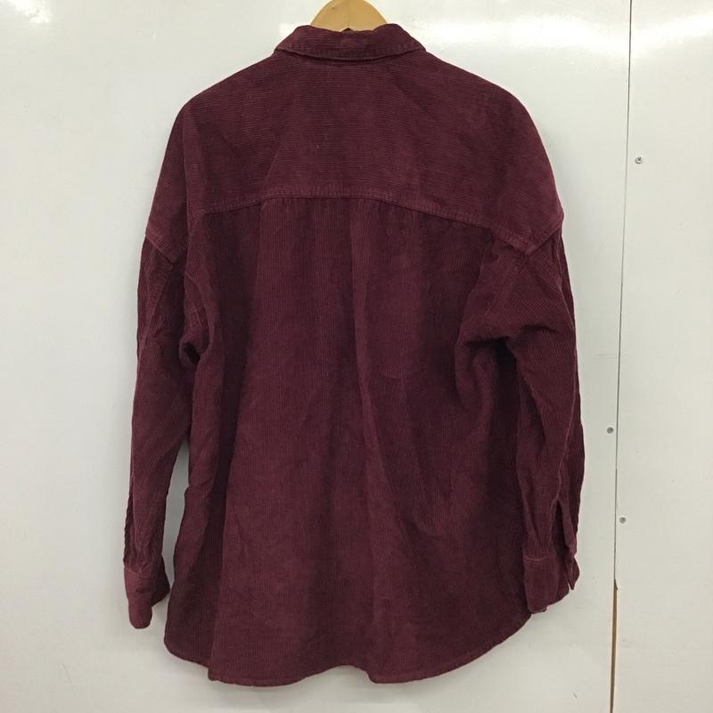 トミー ジーンズ TOMMY JEANS ジャケット、上着 ジャケット、ブレザー コーデュロイ M 無地 えんじ / ワインレッド / dark red レディース USED 古着 中古 10156300