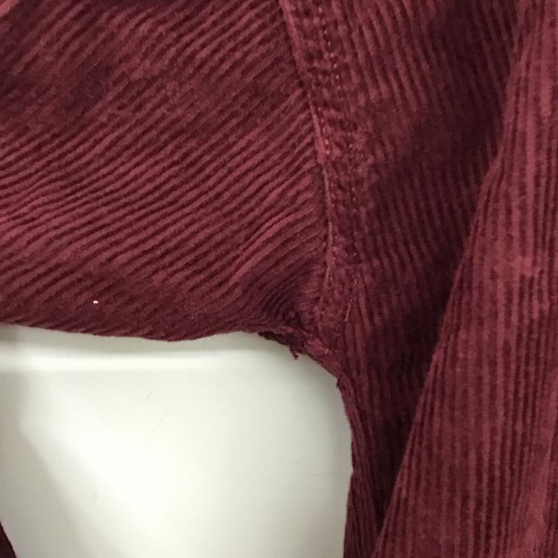 トミー ジーンズ TOMMY JEANS ジャケット、上着 ジャケット、ブレザー コーデュロイ M 無地 えんじ / ワインレッド / dark red レディース USED 古着 中古 10156300