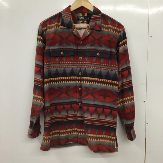 ポロバイラルフローレン Polo by RALPH LAUREN シャツ、ブラウス 長袖 長袖シャツ プリントシャツ カラーシャツ プリント マルチカラー / マルチカラー / multicolor メンズ USED 古着 中古 10156301