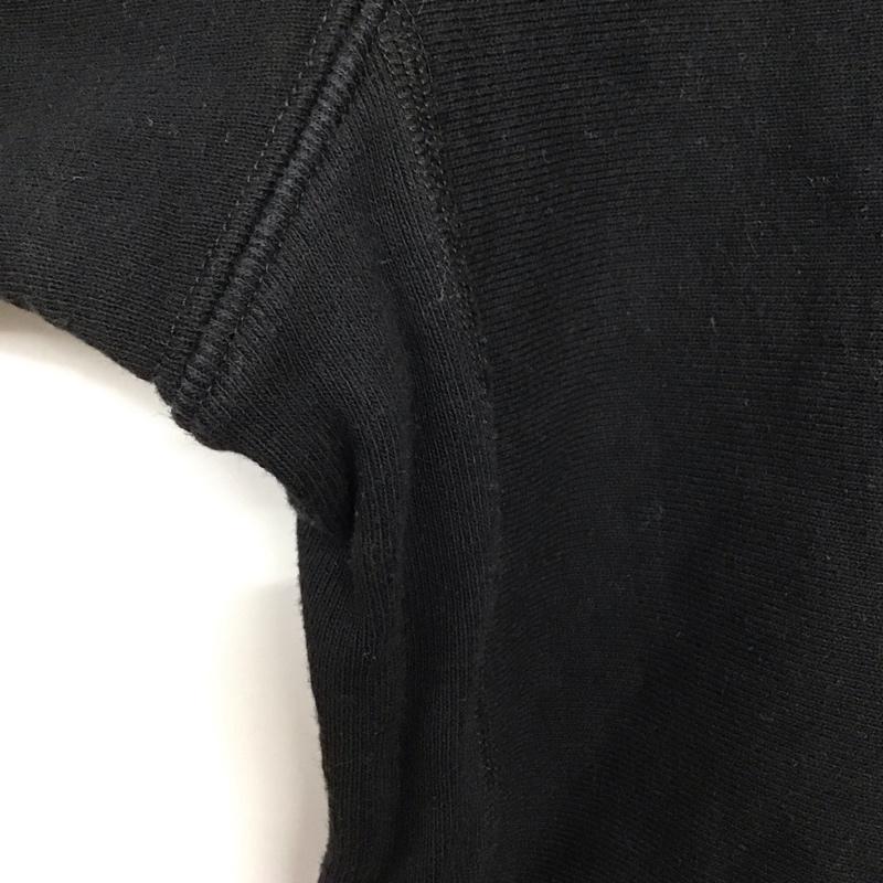 チャンピオン Campion トレーナー 長袖 長袖トレーナー スウェット クルーネック プルオーバー M 無地 黒 / ブラック / black メンズ USED 古着 中古 10156304