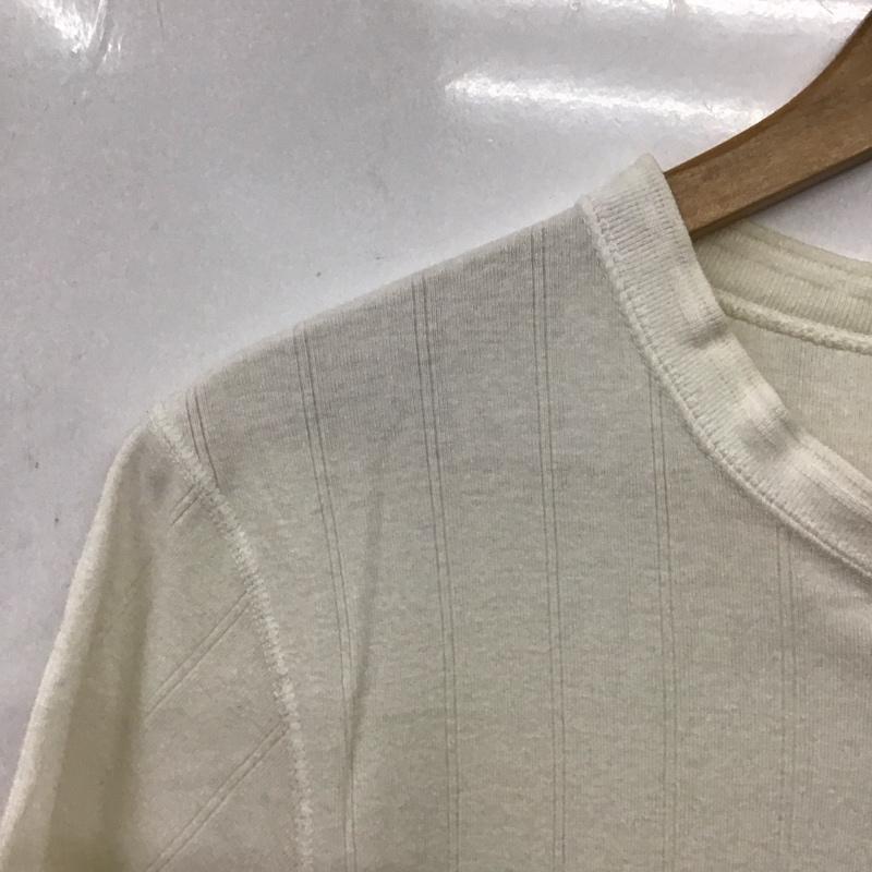ポロバイラルフローレン Polo by RALPH LAUREN カットソー 半袖 半袖カットソー ヘンリーネックカットソー L ストライプ 白 / ホワイト / white メンズ USED 古着 中古 10156312